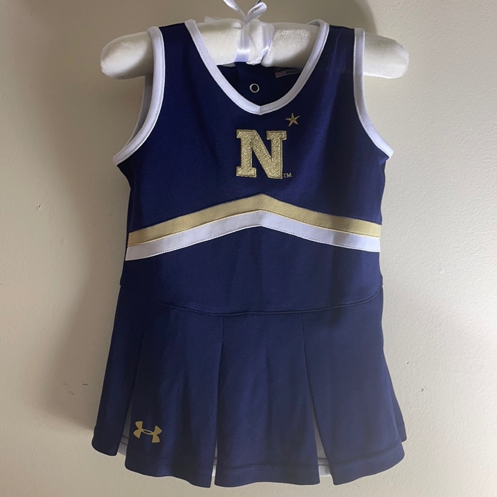 NAVY Under Armour Cheer Dress 24 M